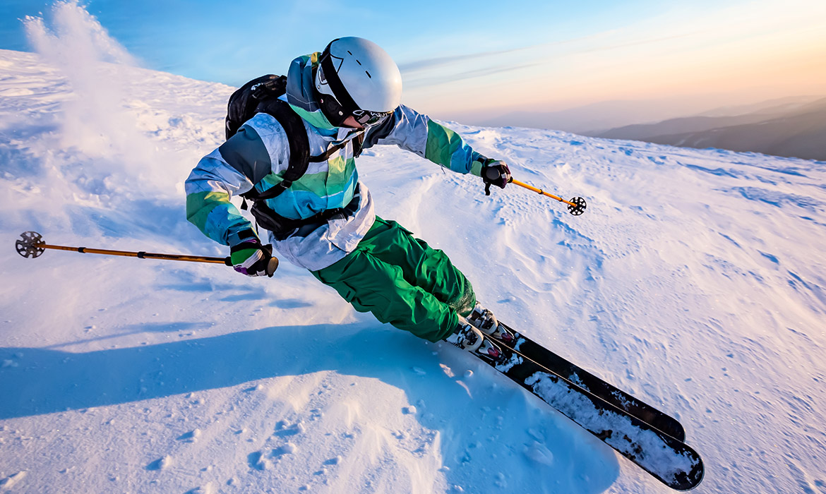 Capacete de esqui de segurança