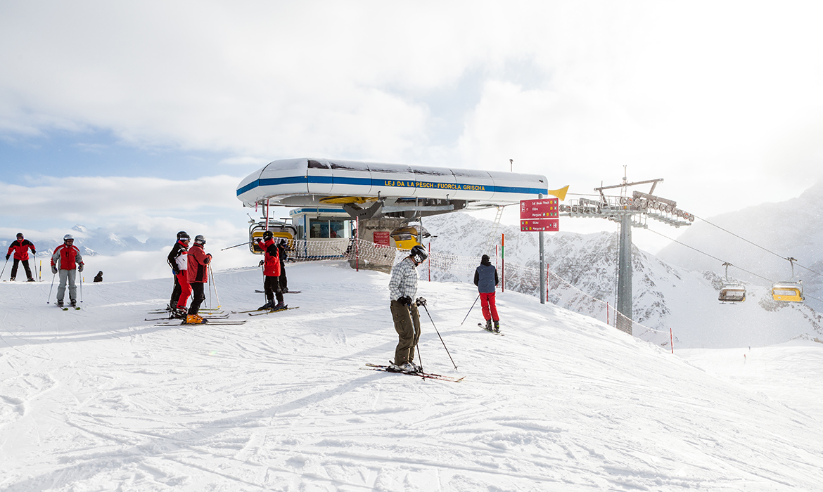 Estação de esqui St. Moritz