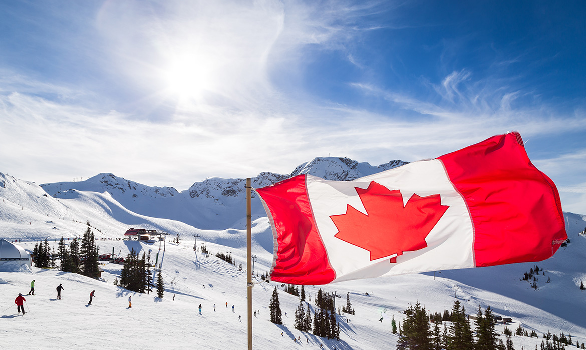 Melhores meses para esquiar no Canadá