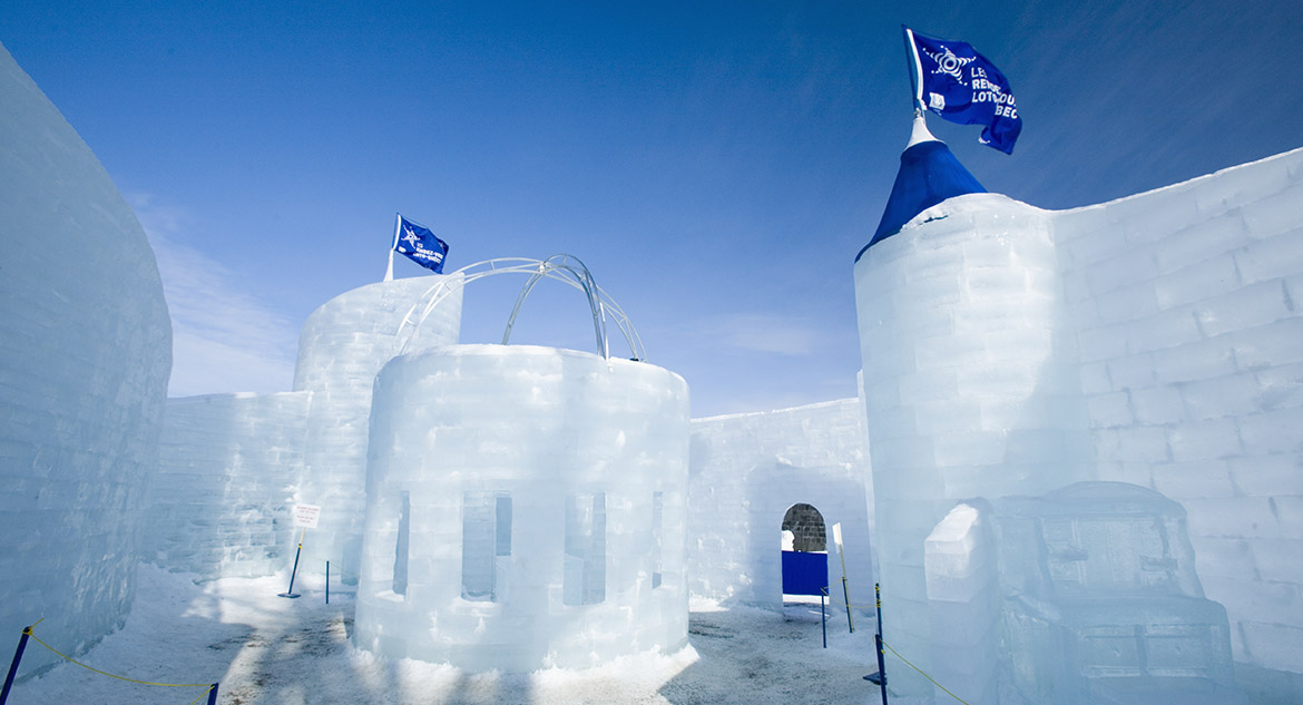 Ice Palace - Quebec no Inverno