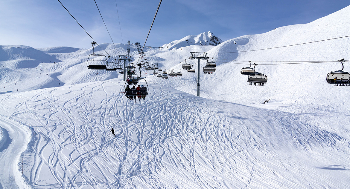 Paradiski: para esquiar na Europa