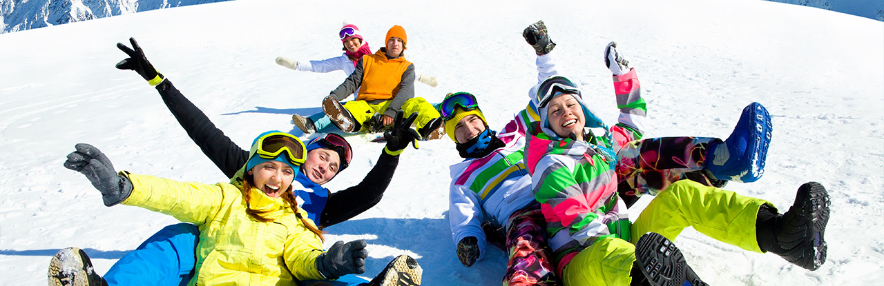 Estação de ski para grupos