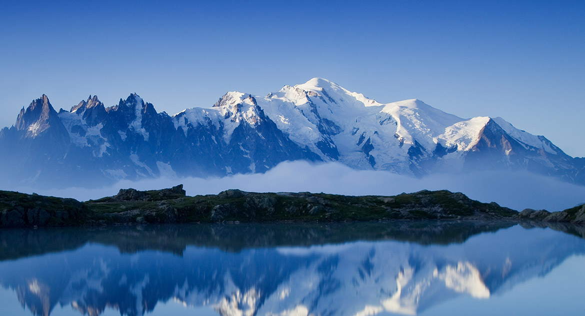 Mont Blanc nevado