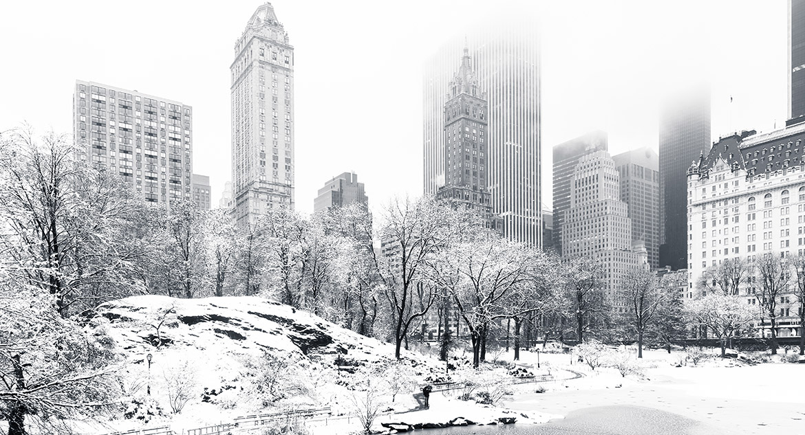 Nova York sob neve