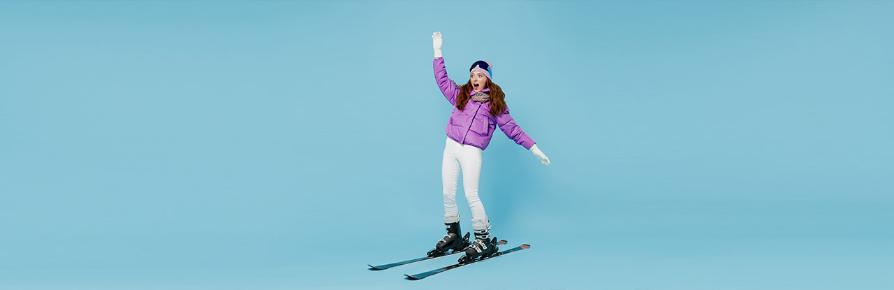 Como aprender a esquiar na neve
