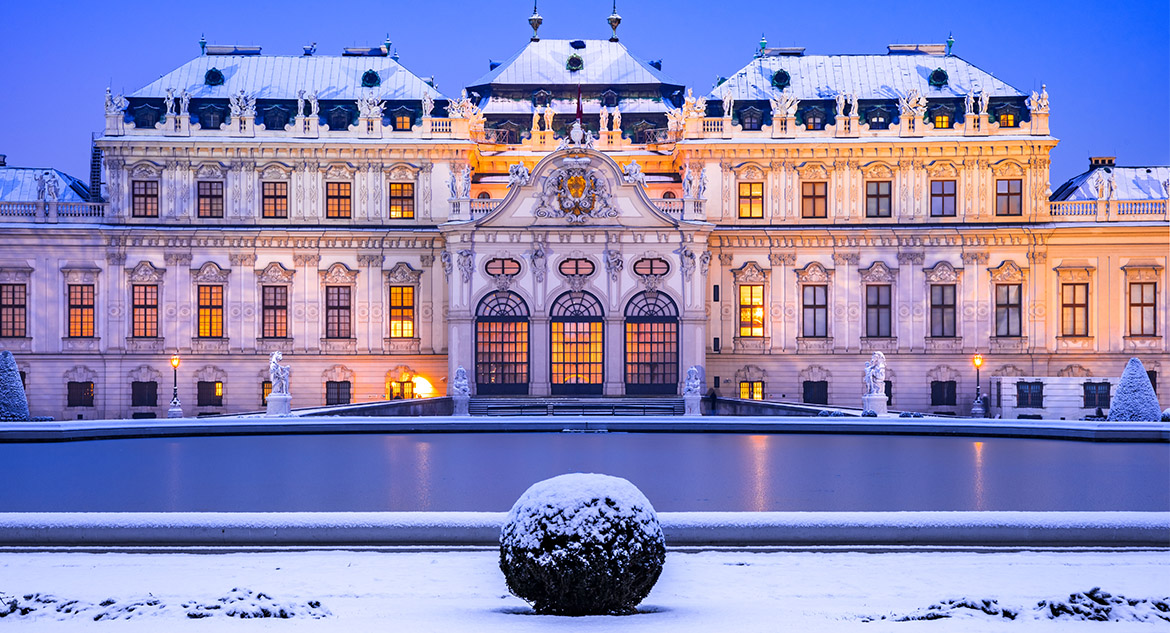 Onde ver neve na Europa em fevereiro? Em Viena!