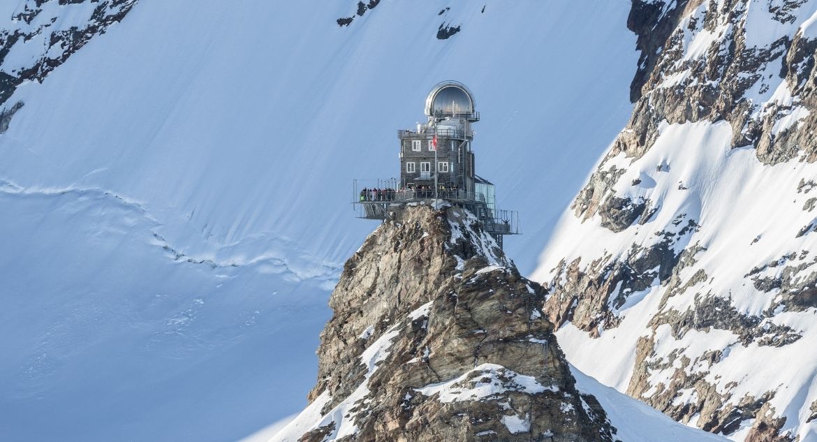 Jungfraujoch, estação ferroviária mais alta da Europa