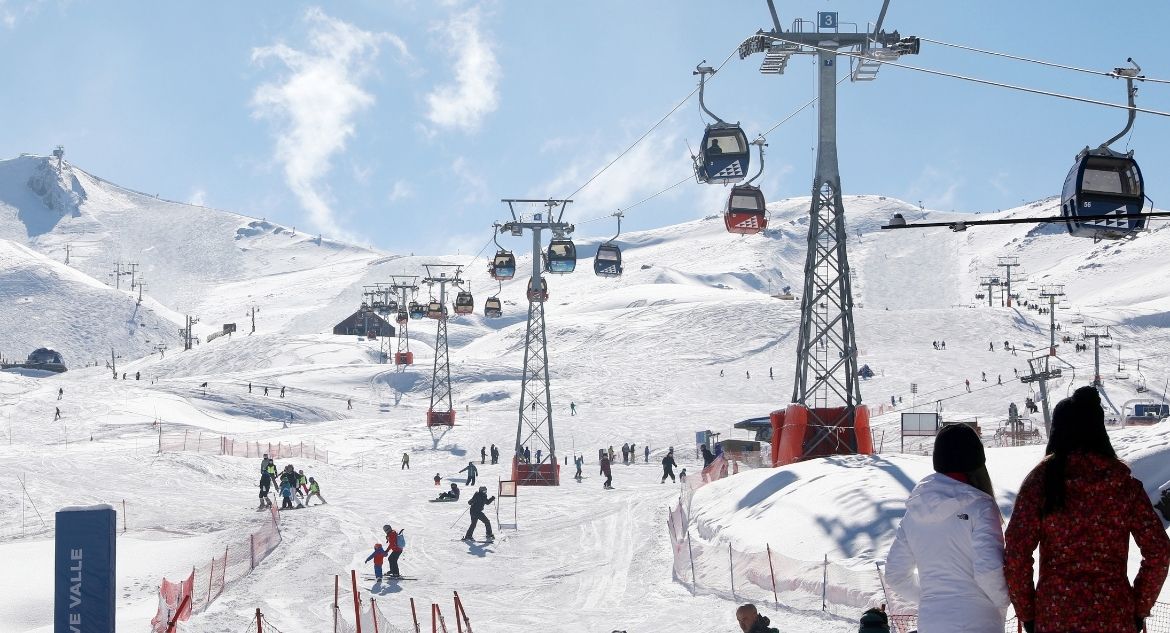 Estação de esqui do Valle Nevado