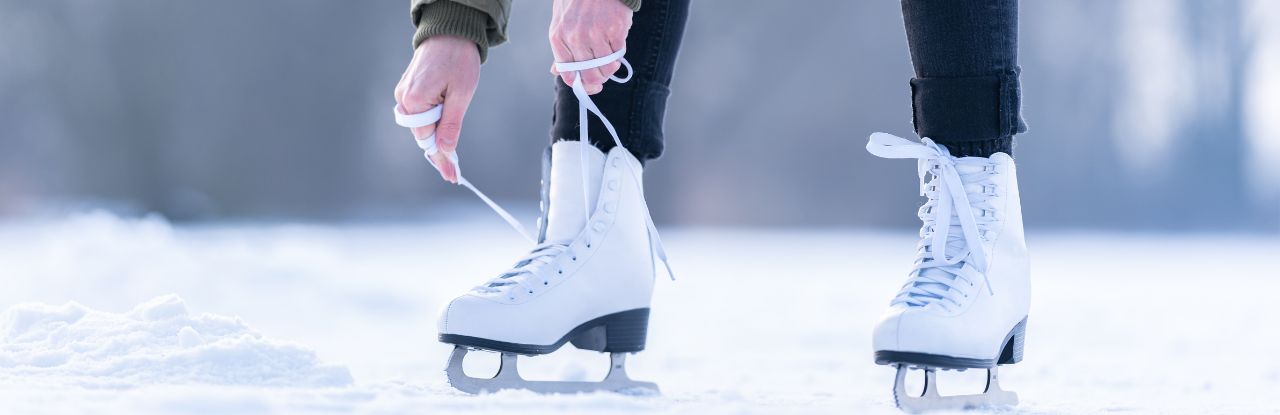 Patins para patinação no gelo