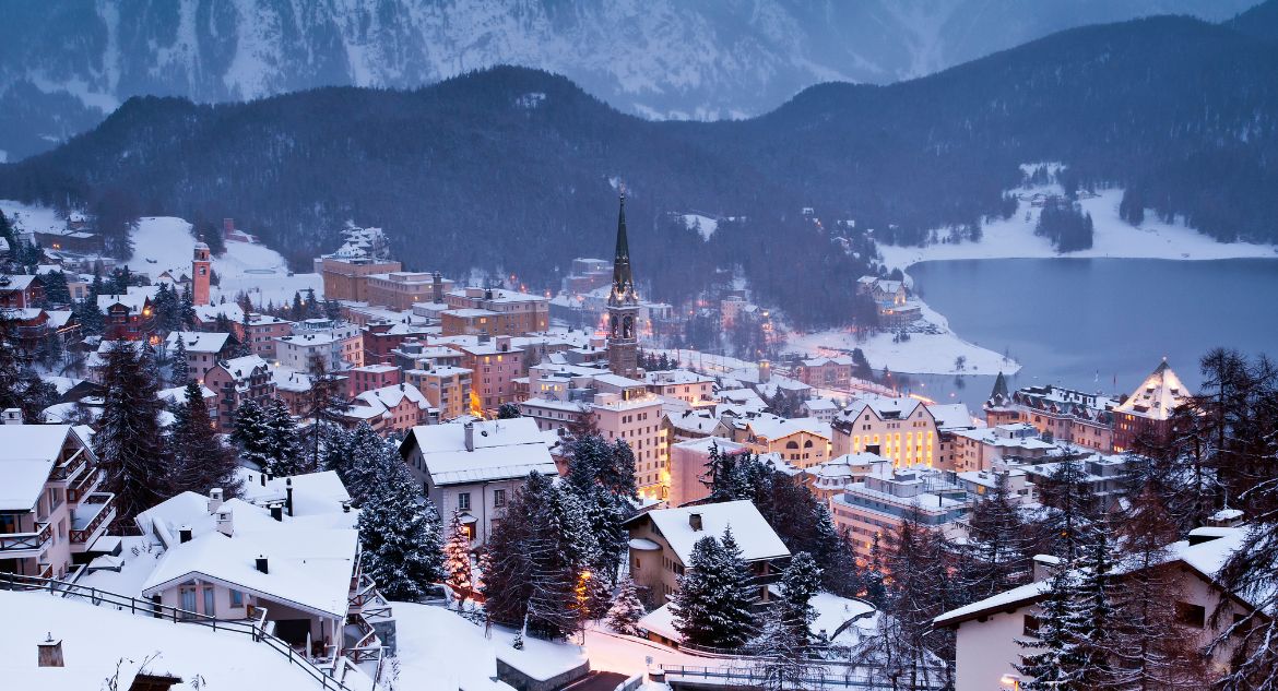 vilarejo de St. Moritz