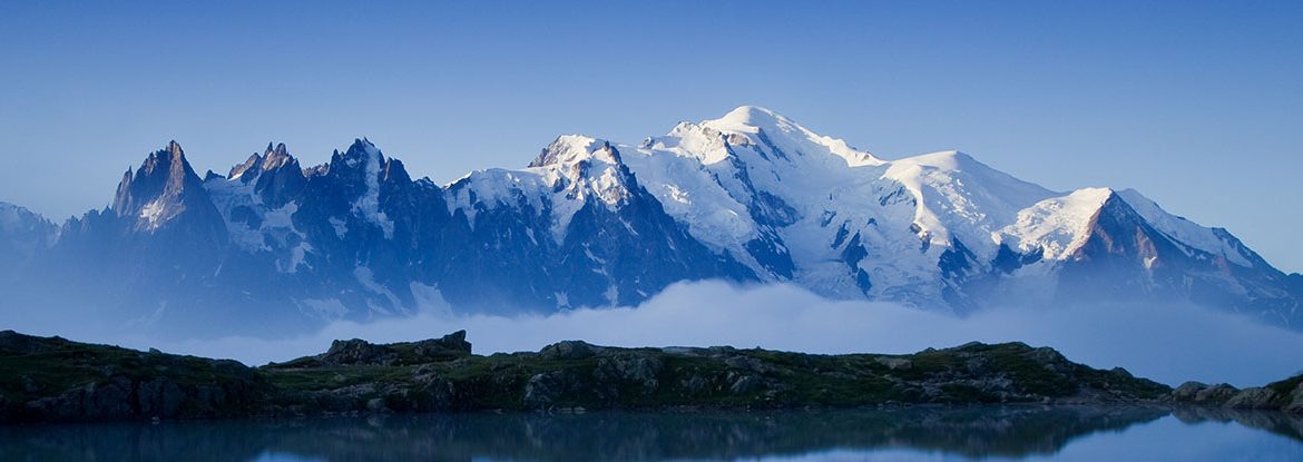 Vista do Mont Blanc