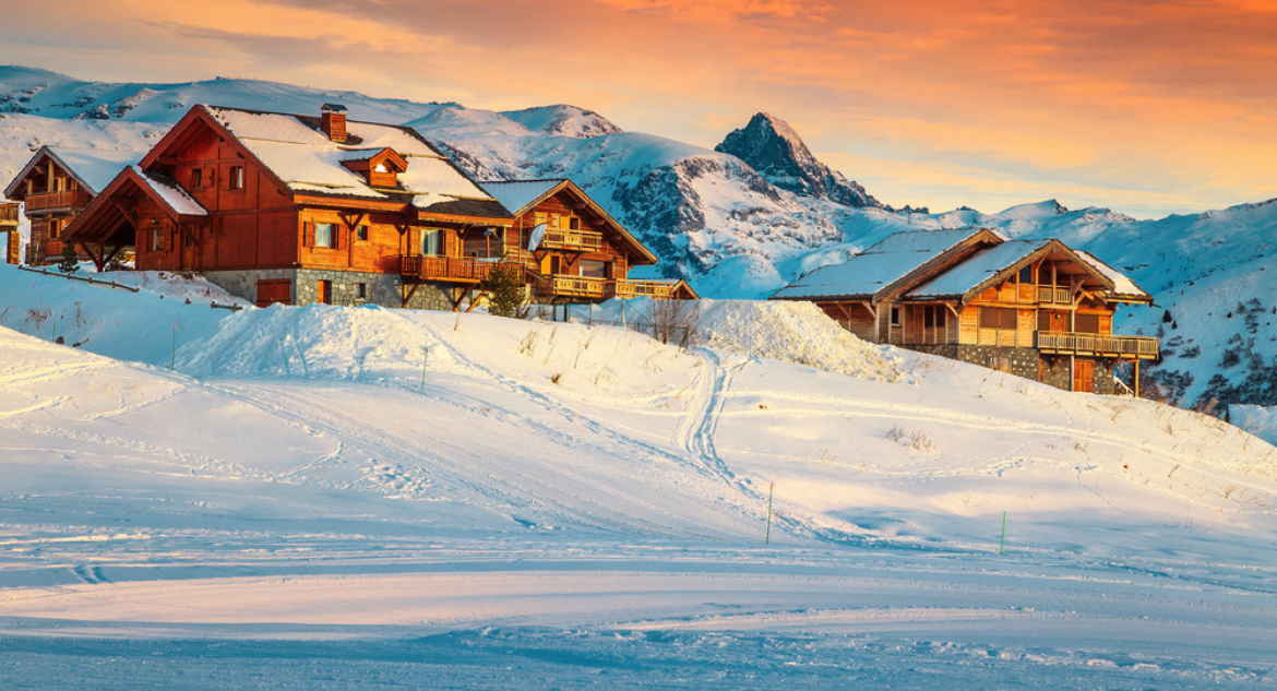 Alpe d’Huez estação de esqui na França