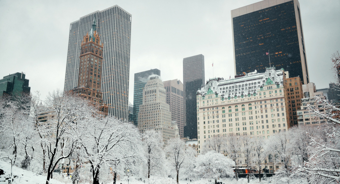 Inverno nos Estados Unidos Nova York Central Park