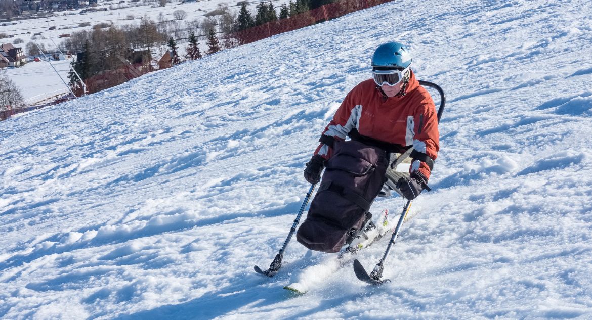 esqui alpino inclusivo