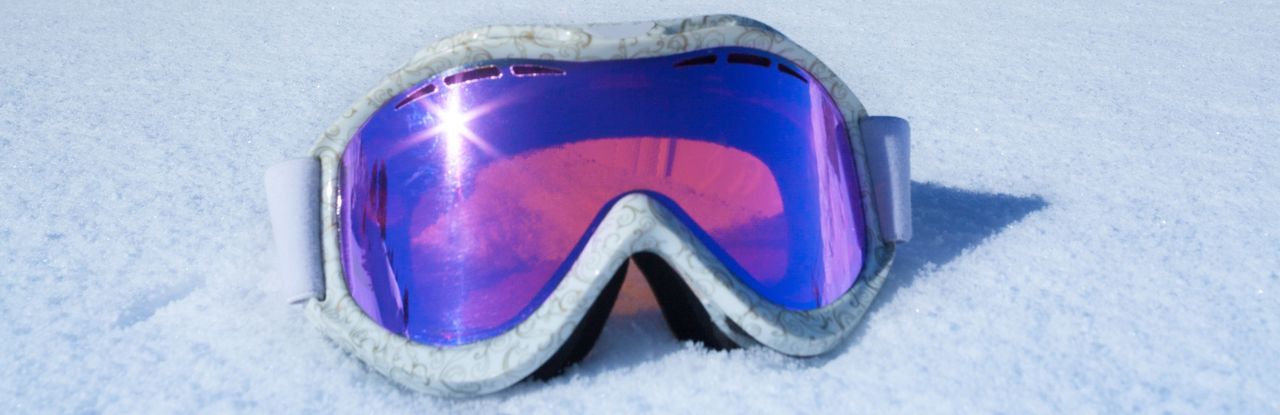 ócullos de esqui contra Cegueira da neve
