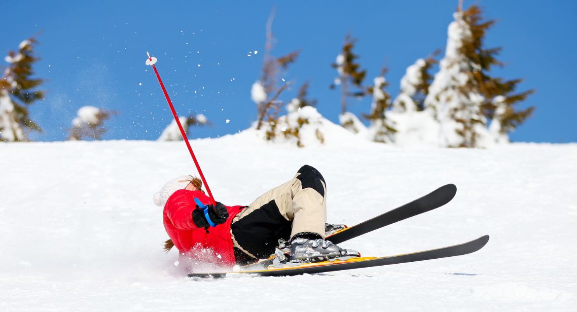Lesões no polegar durante o esqui