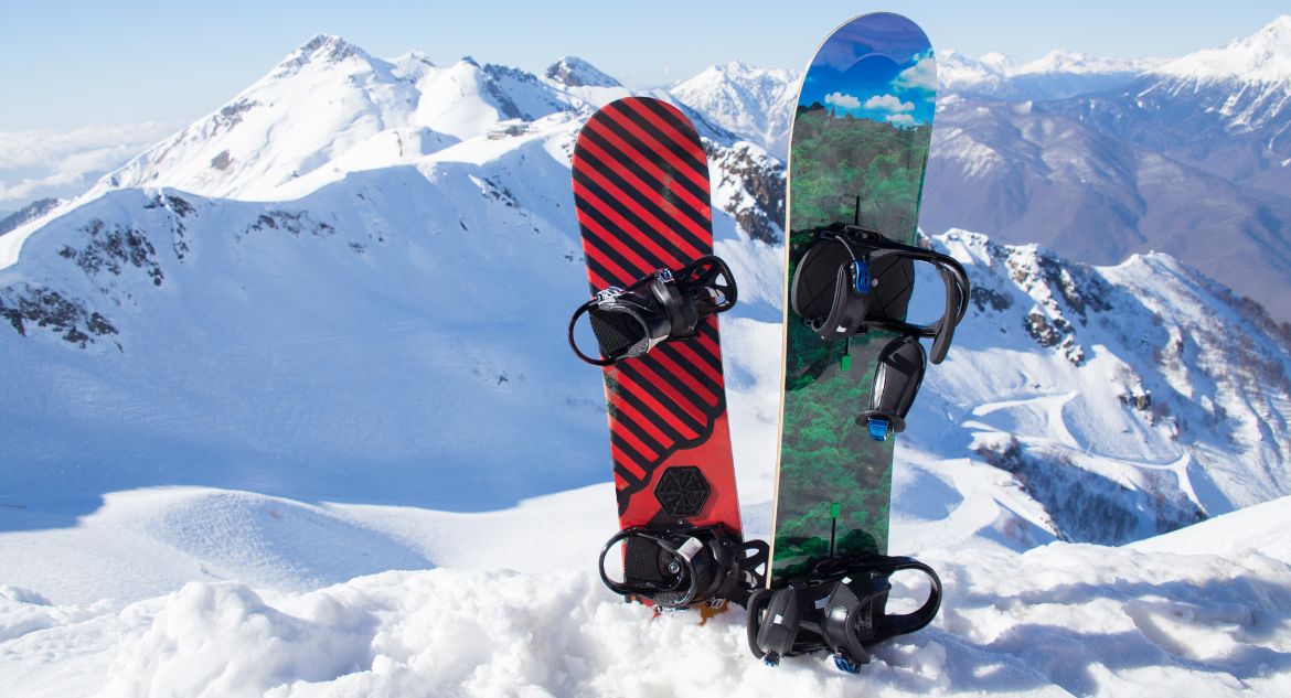 Pranchas de snowboard