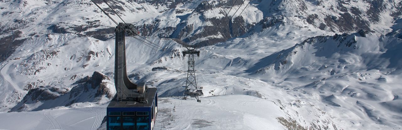 Área de esqui de Tignes e Val d’Isère