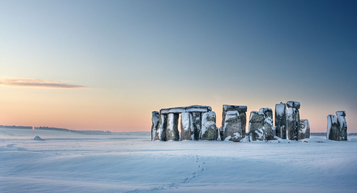 Stonehenge no inverno