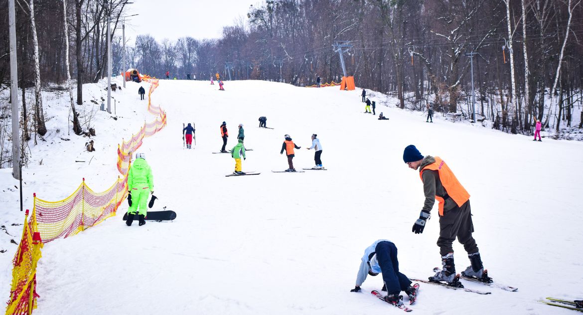 aulas de esqui para iniciantes