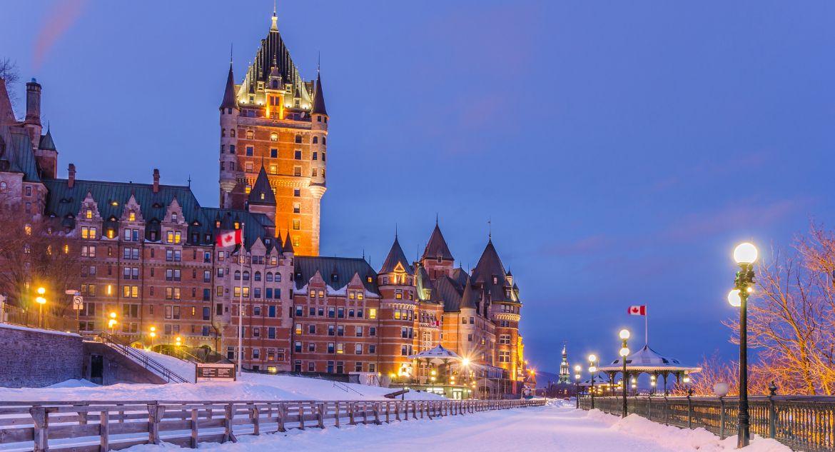 Quebec no inverno
