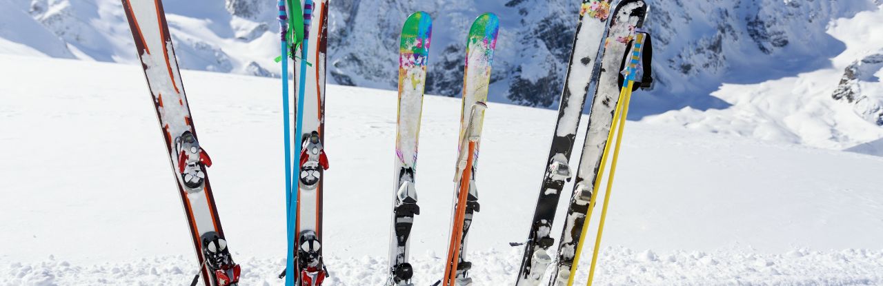 recuperar o corpo após esquiar na neve